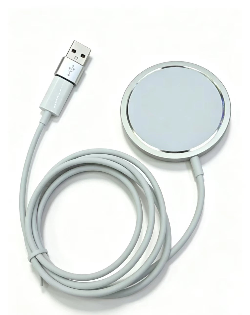 2 IN 1 Chargers 15 W for MagSafe, Magnetic Wireless Charger for iPhone 16/15/14/13/12 Series & AirPods 3/2/Pro, Charging Cable