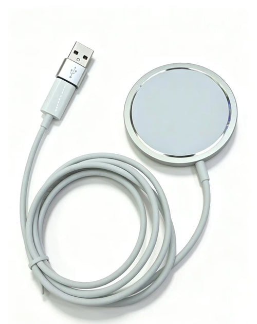 2 IN 1 Chargers 15 W for MagSafe, Magnetic Wireless Charger for iPhone 16/15/14/13/12 Series & AirPods 3/2/Pro, Charging Cable