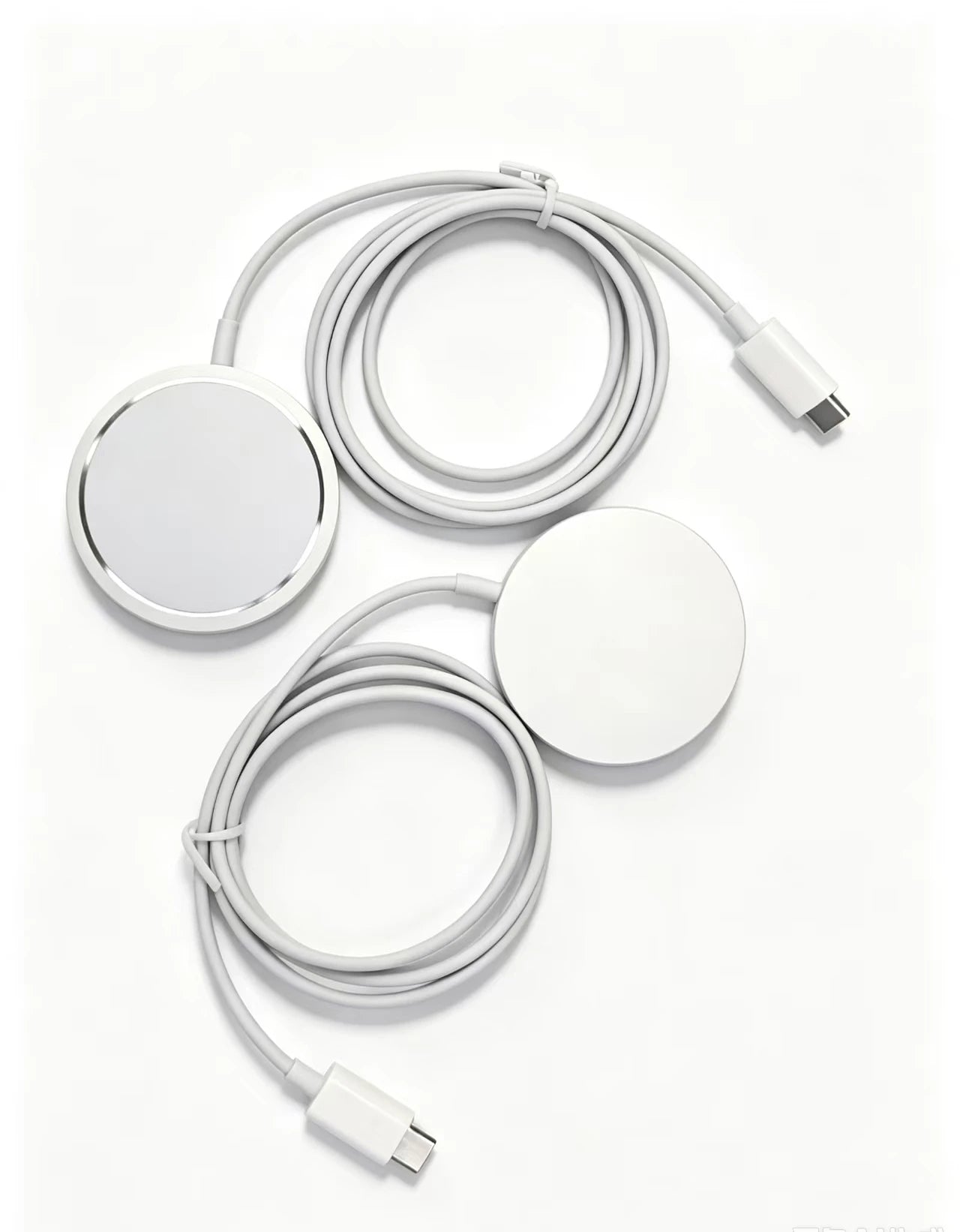 2 IN 1 Chargers 15 W for MagSafe, Magnetic Wireless Charger for iPhone 16/15/14/13/12 Series & AirPods 3/2/Pro, Charging Cable