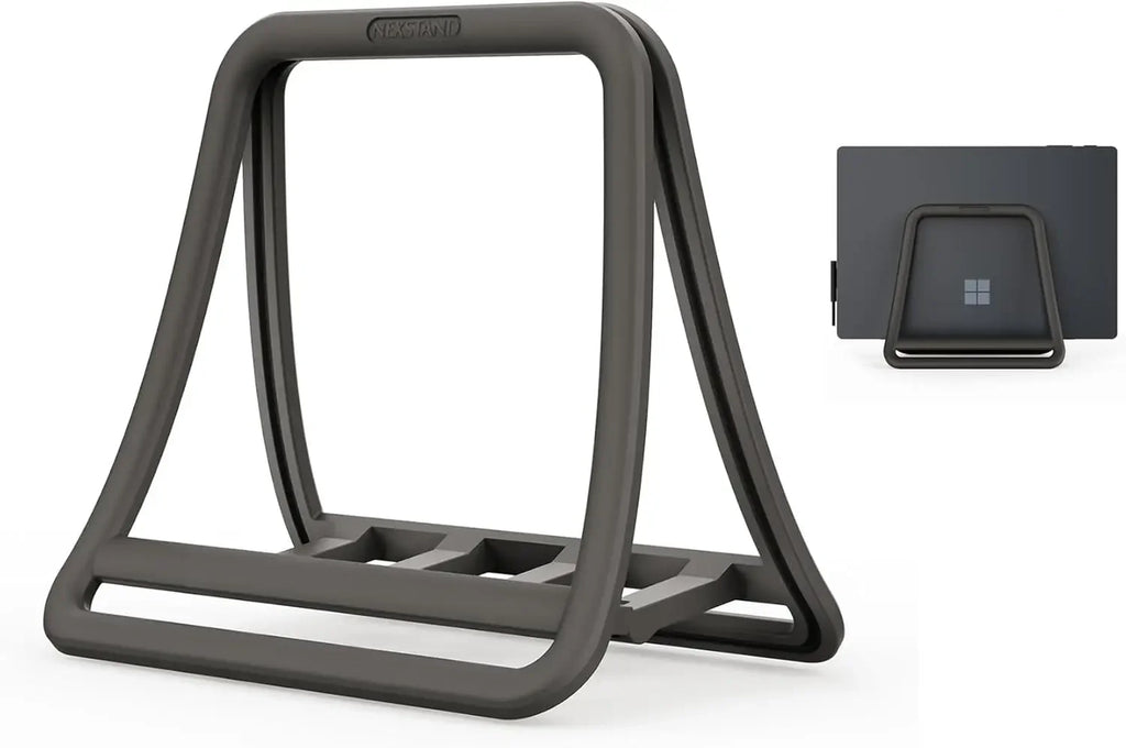 Laptop iPad Vertical Stand (Gravity-Based) Desktop Vertical Laptop Holder Multi-Device Vertical Stand
