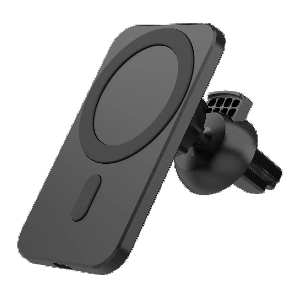 For IPhone Car Charging 15W Magnetic Wireless Charger Magsafe Car Mount Mobile Phone Holder Fast Charging Car Accessory