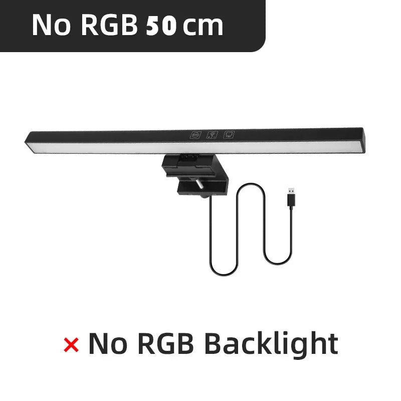 Monitor Light Bar Straight/Curved with RGB Backlight Computer Screen Lamp Eye Caring Touch Atmosphere Lights For Gaming Room