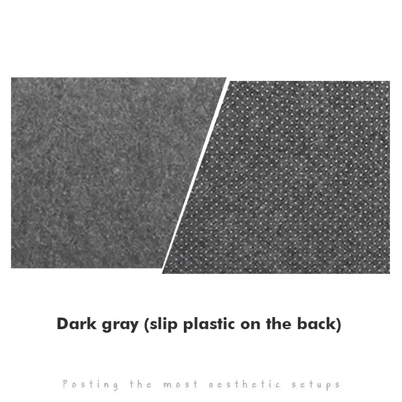 Soft Breathable Large Computer Desk Mat Simple and Comfortable for Cold Weather Wool Felt Laptop Anti-Slip Mats Gamer Mouse Pad