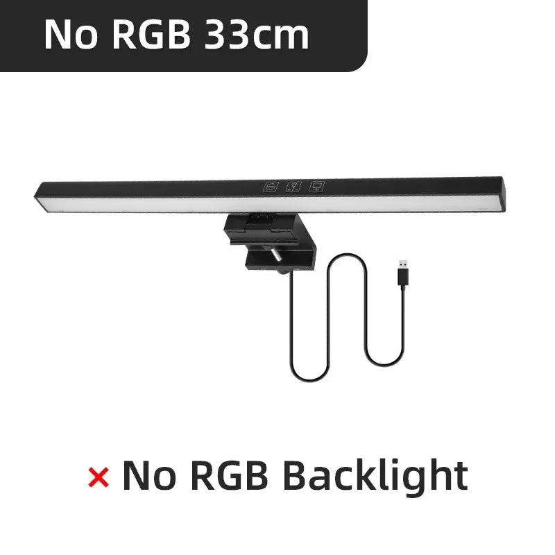 Monitor Light Bar Straight/Curved with RGB Backlight Computer Screen Lamp Eye Caring Touch Atmosphere Lights For Gaming Room