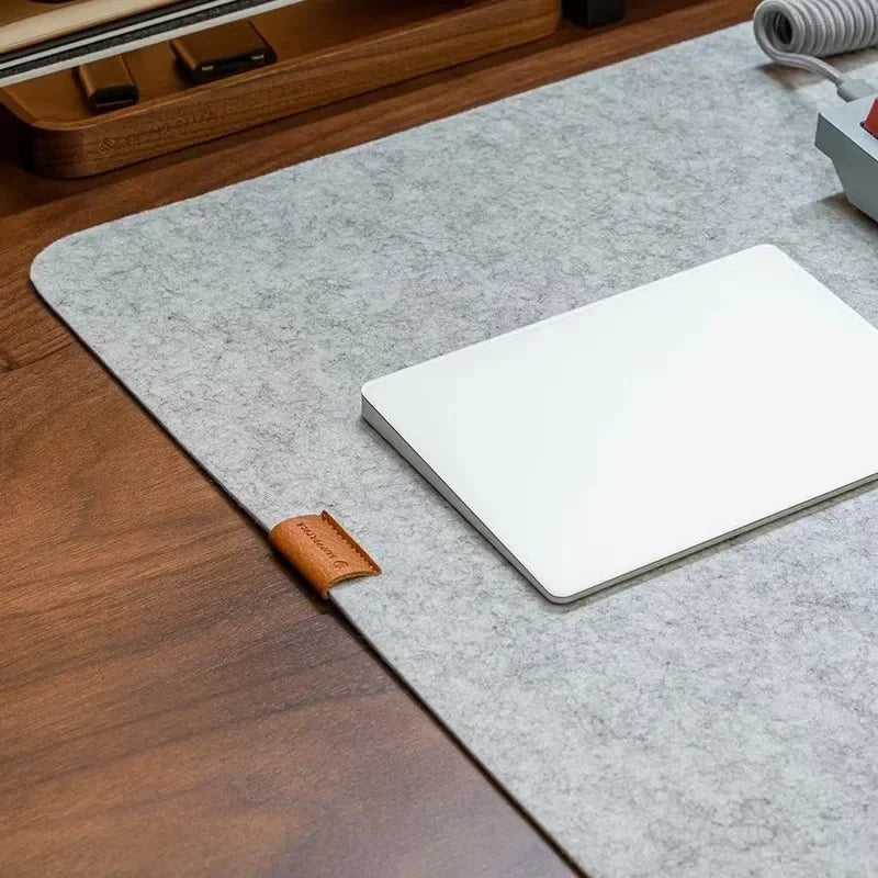 Large Office Computer Desk Mat Table Keyboard Big Mouse Pad Wool Felt Laptop Cushion Desk Nonslip Mat Gamer Mousepad Alfombrilla