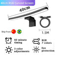 Monitor Light Bar USB Stepless Dimming Screen Hanging Lights RGB Background Lighting Screen Curved Screen for pc Desk Lamp