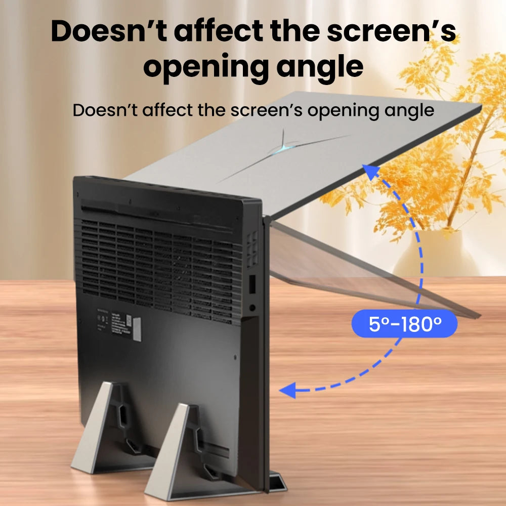 Vertical Laptop Stand For Office Notebook Shrink Space-Saving Multifunctional Tablet Stand For MacBook Surface iPad Phone Stand