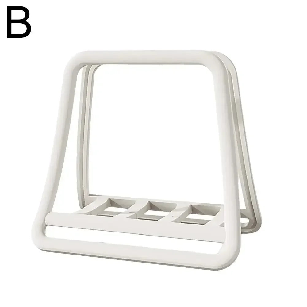 Laptop iPad Vertical Stand (Gravity-Based) Desktop Vertical Laptop Holder Multi-Device Vertical Stand