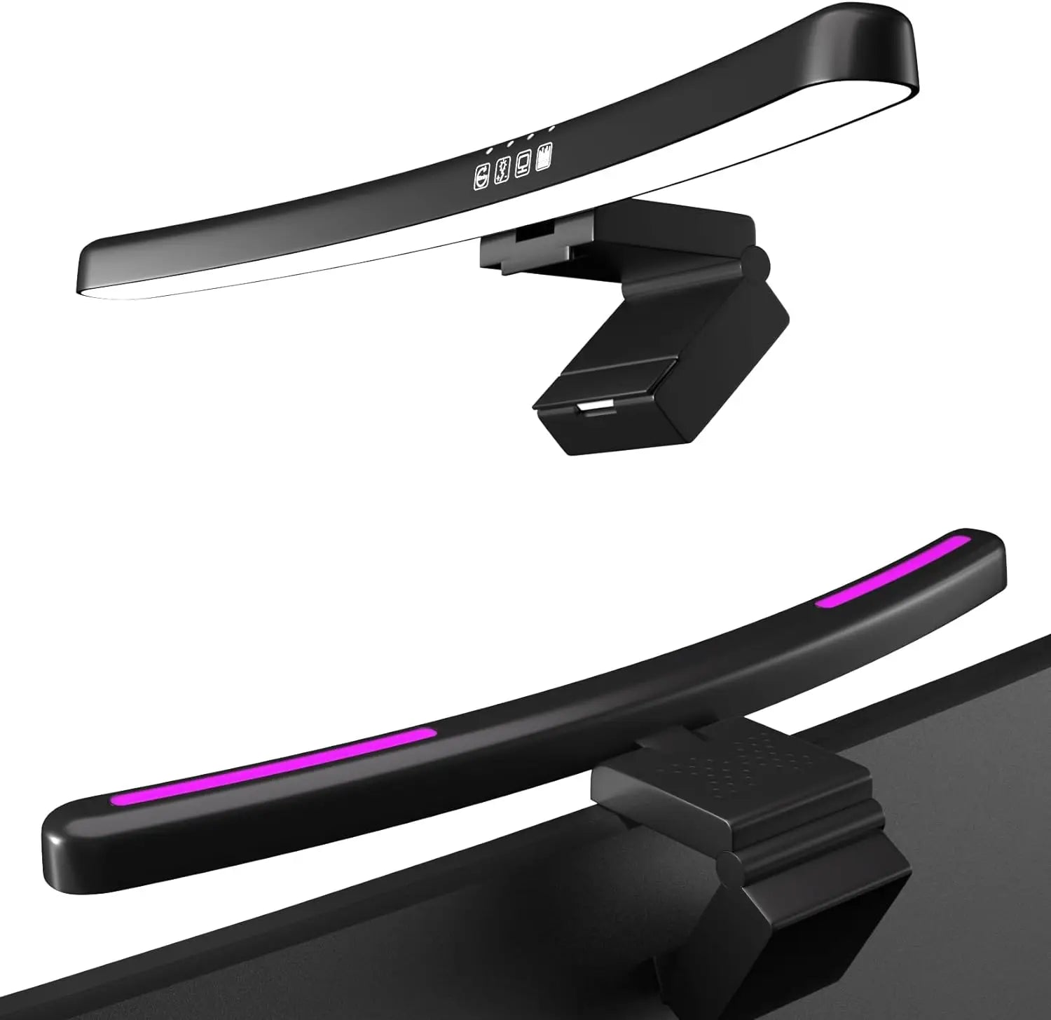 Monitor Light Bar Straight/Curved with RGB Backlight Computer Screen Lamp Eye Caring Touch Atmosphere Lights For Gaming Room