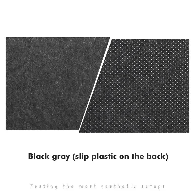 Soft Breathable Large Computer Desk Mat Simple and Comfortable for Cold Weather Wool Felt Laptop Anti-Slip Mats Gamer Mouse Pad
