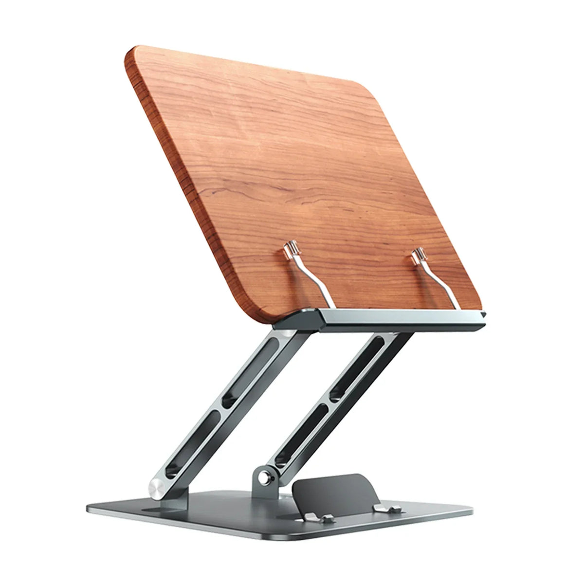 Oatsbasf Vertical Laptop Stand Adjustable Reading Book Stand Holder Foldable Notebook Stand Laptop Support MacBook Tablet Mount