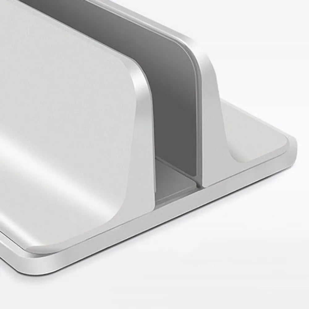 Space-Saving Vertical Laptop Stand Adjustable Anti-slip Aluminum Laptops Holder Wear-resistant Rust-proof Desktop Notebook Dock