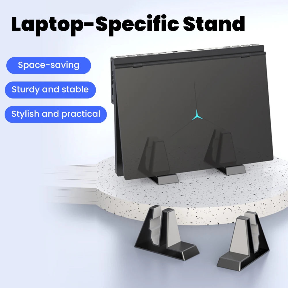 Vertical Laptop Stand For Office Notebook Shrink Space-Saving Multifunctional Tablet Stand For MacBook Surface iPad Phone Stand