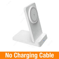 Magnetic Fast Charging Station 15W Wireless Charger Desktop Fold Smart Phone Holder Charge For Magsafe iPhone 16 15 14 13 12 Pro