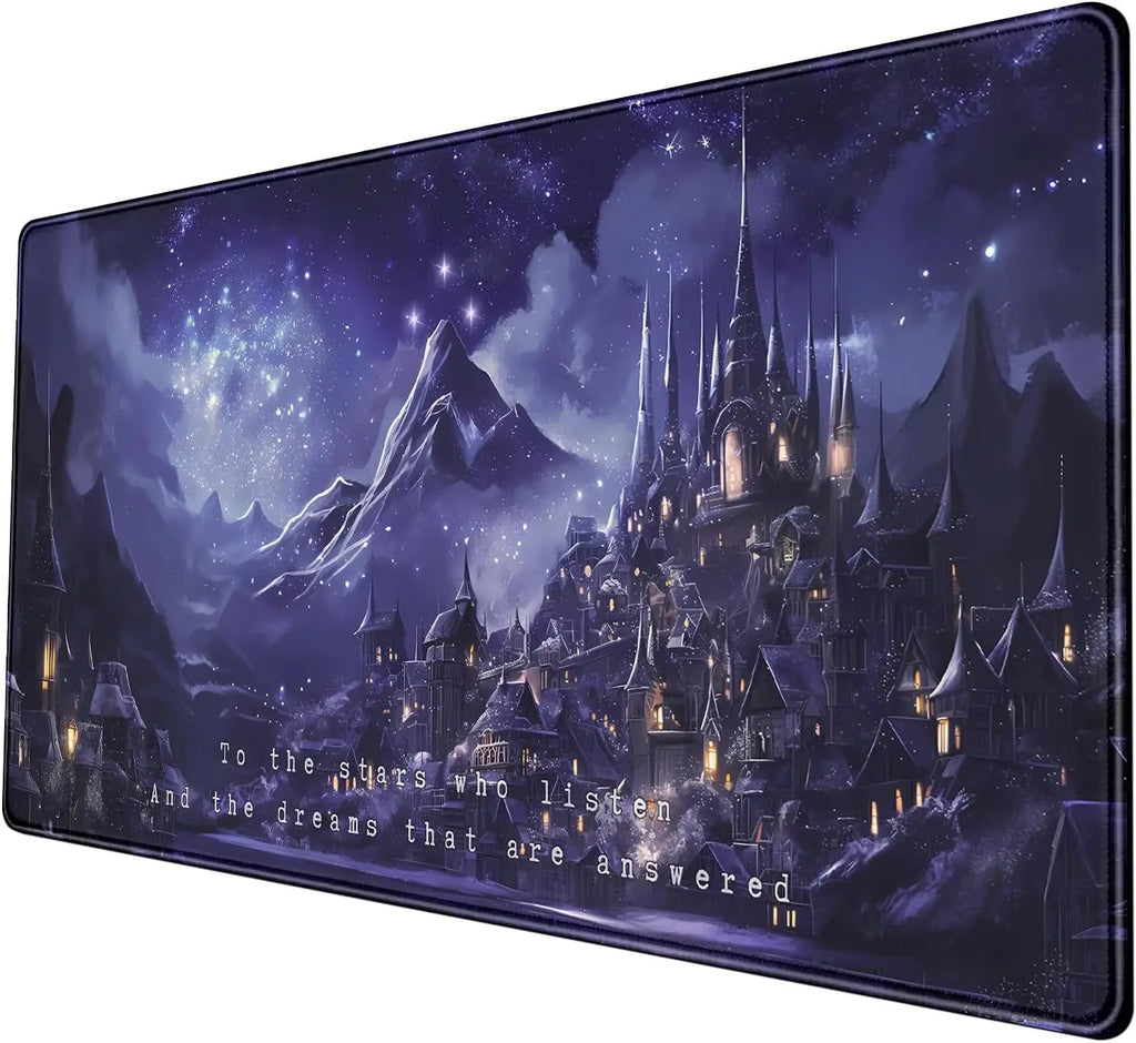 Fantasy Desk Mat – Large Acotar-Themed Mouse Pad for Computer & Laptop, Ideal for Office Desk Decor