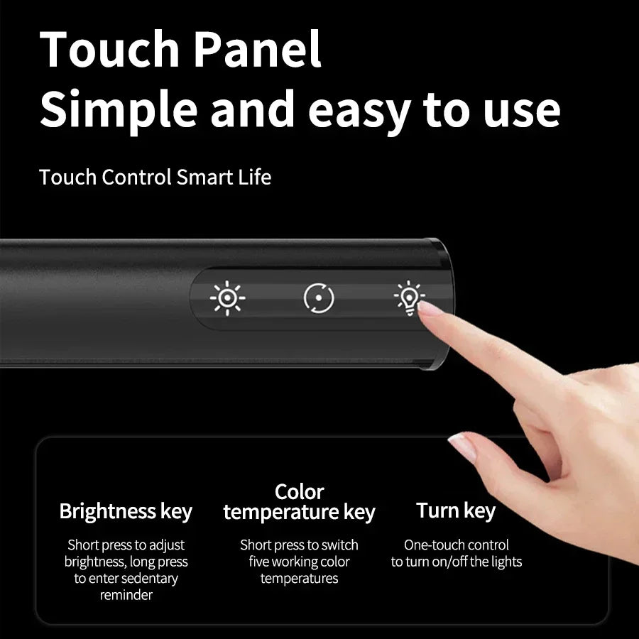 Led Monitor Light Bar Stepless Dimmable Screen Hanging Light Eyes Protection PC Computer Monitor Light Wireless Remote Control